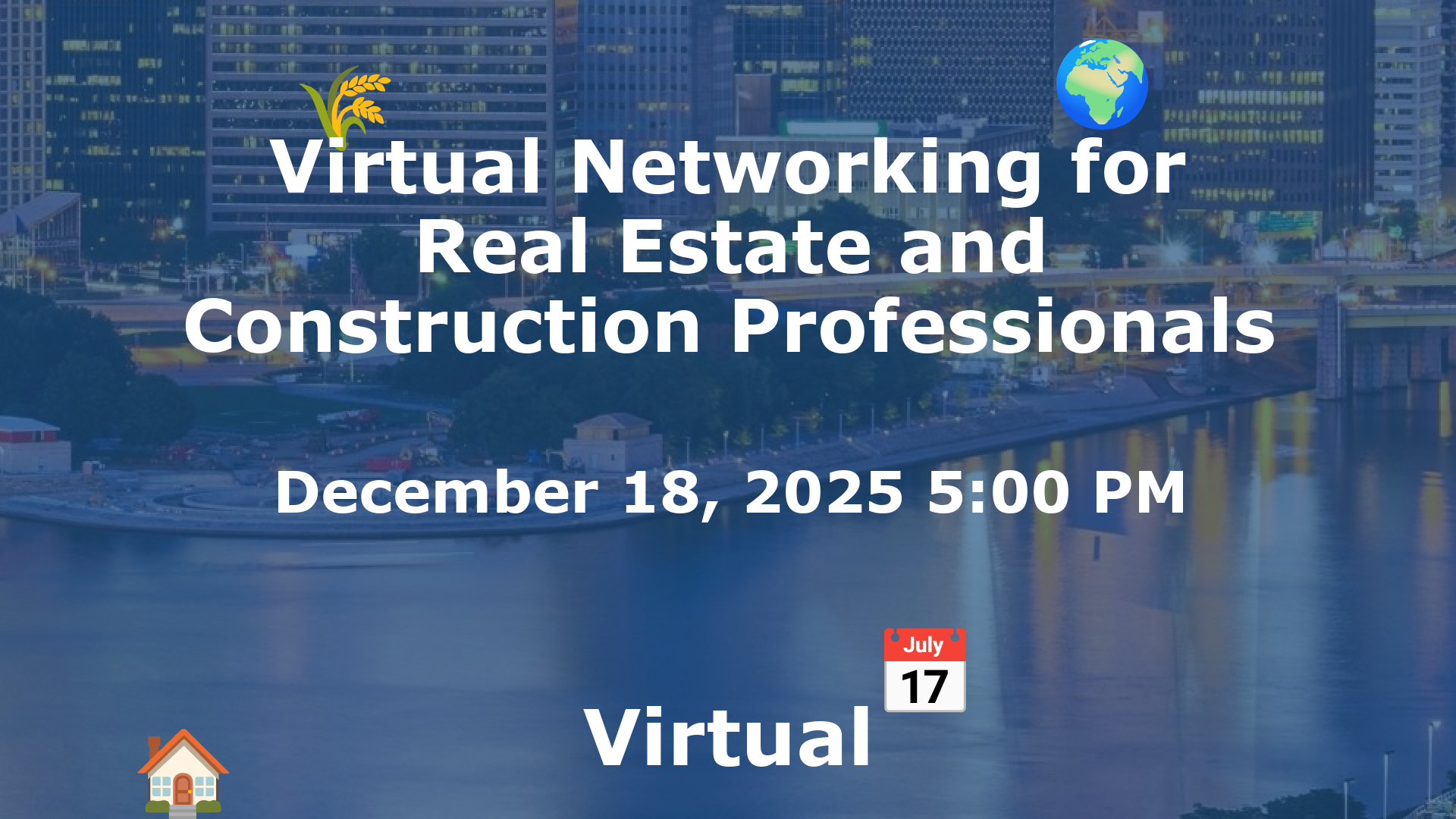 Virtual Networking for Real Estate and Construction Professionals event image